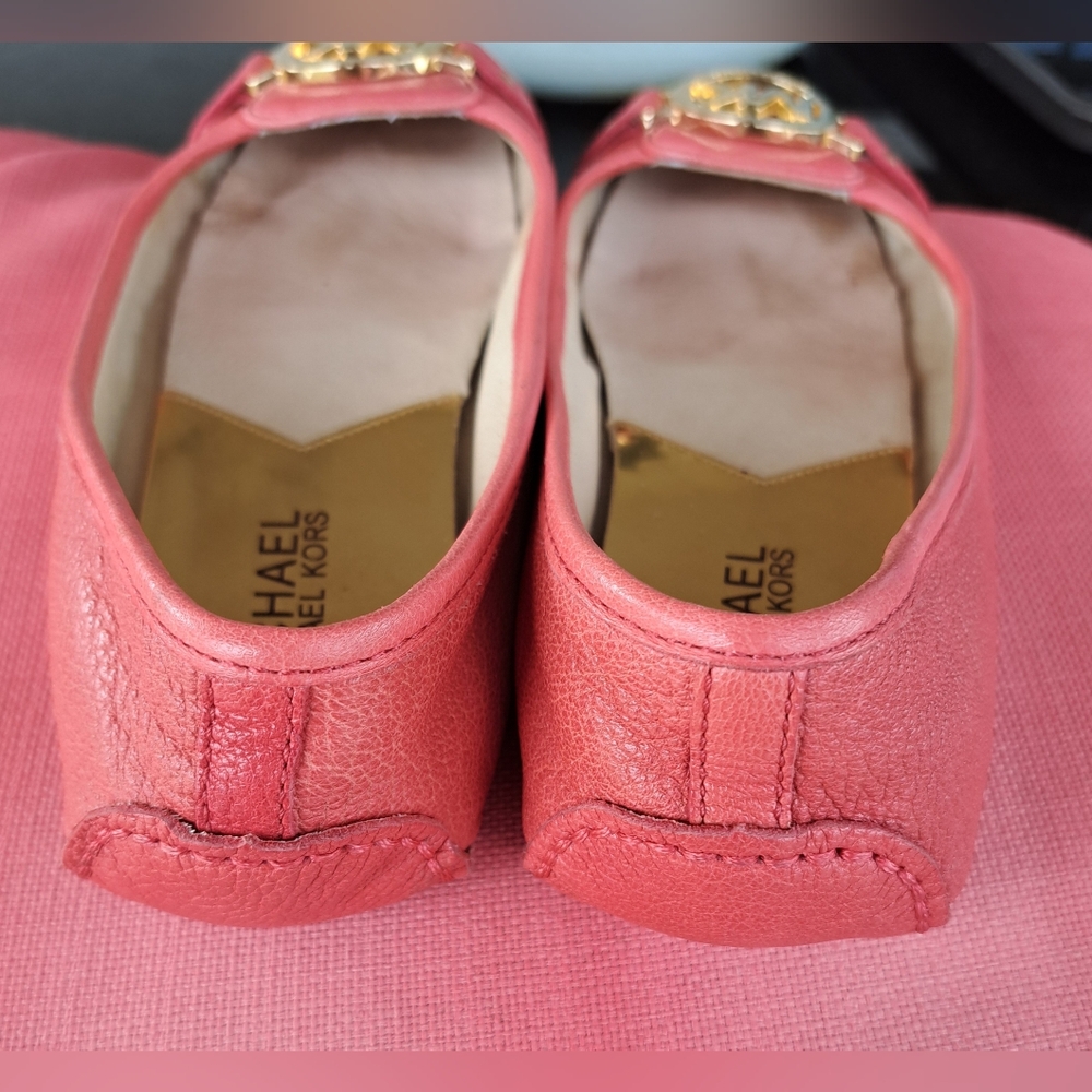 Michael Kors Pink Loafers - Picture 2 of 6